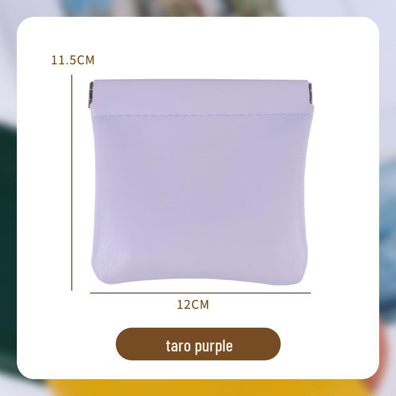 

Automatic Cosmetic Storage Pouch with Spring Clip for Cables, Earphones, and Lipstick 11.5*12 cm