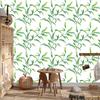 Spring Leaves Watercolor Wallpaper for Living Room and Bedroom 50x1000