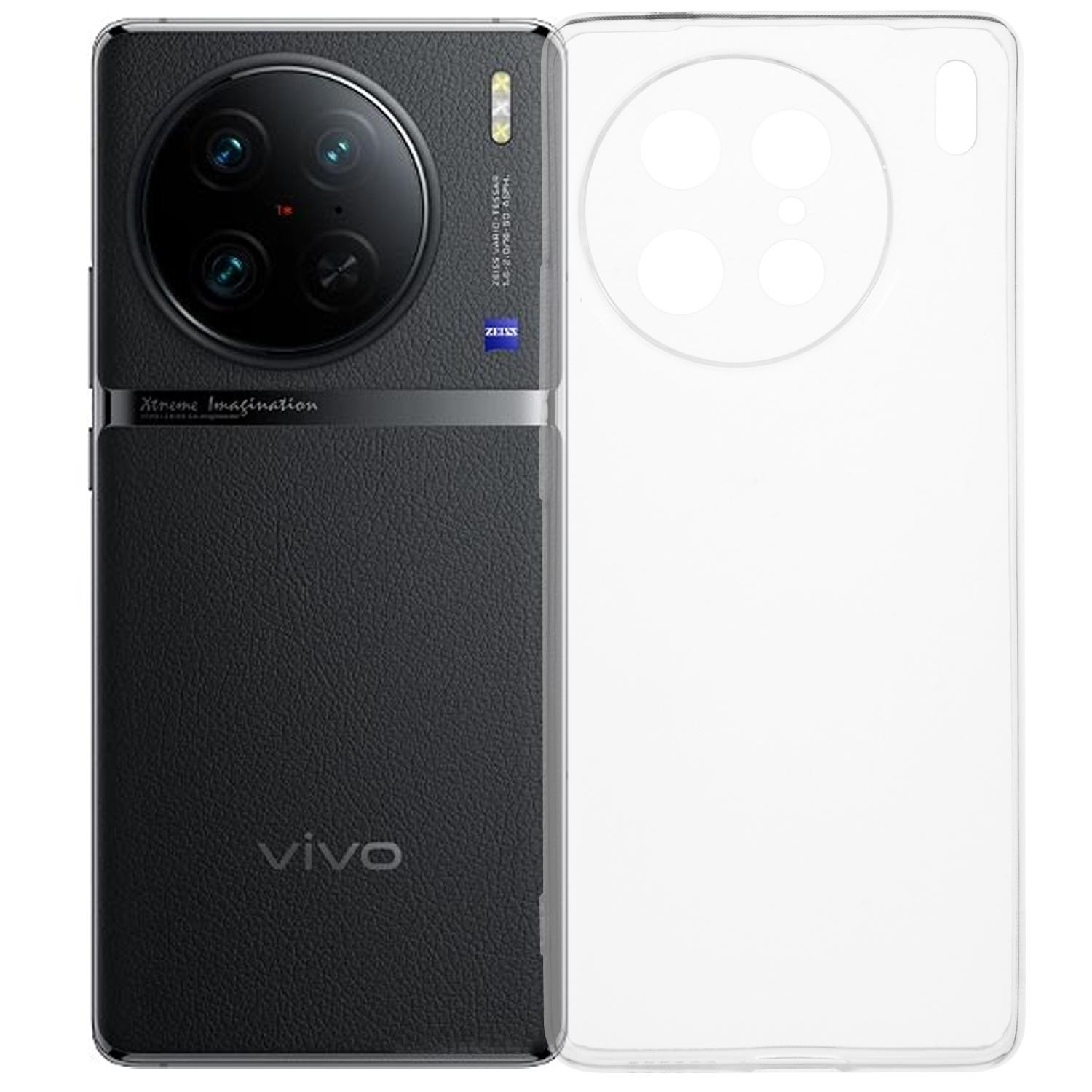 

Для vivo X90 Pro 5G чехол прозрачный TPU чехол для телефона с точным вырезом для объектива A