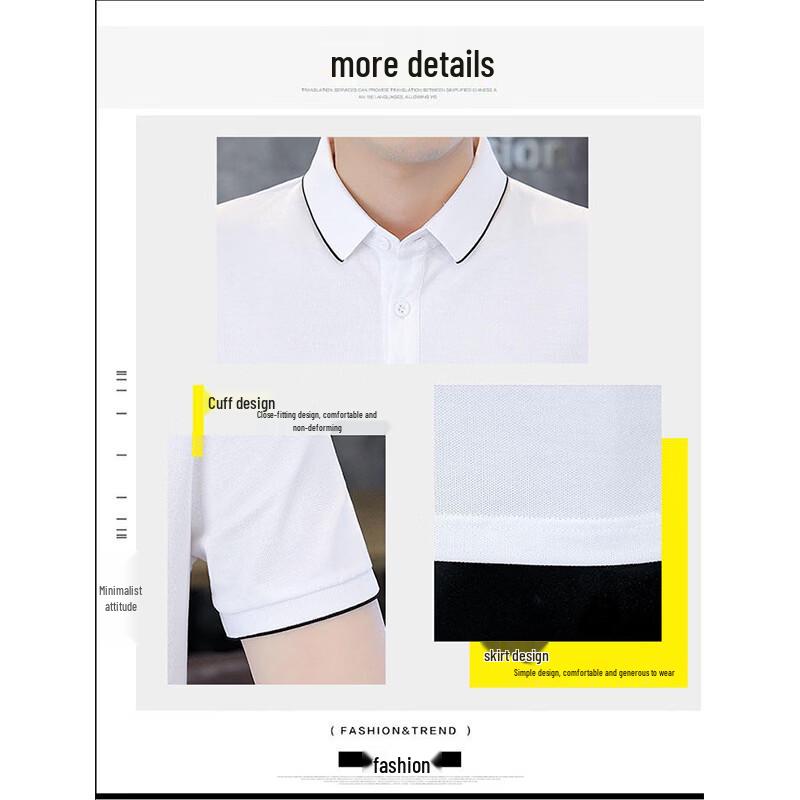 PLAYBOY Men's Short Sleeve Polo Shirt