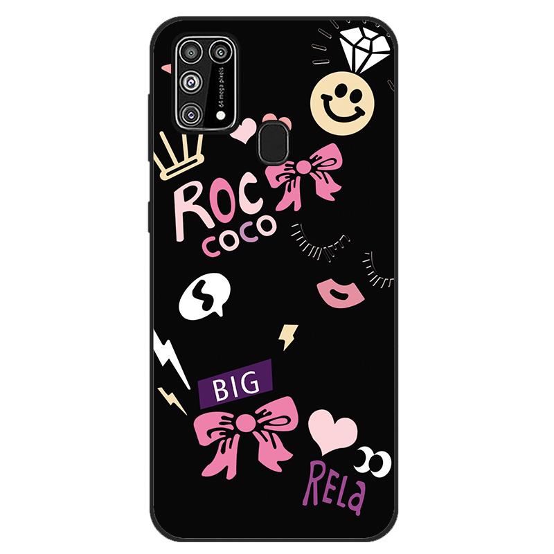 

For Samsung Galaxy M31 Case Silicone Soft TPU Back Cover Phone Cases for Samsung M31 Cover M315 6.4 Case Funda Coque Bumper Samsung M31