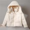 Daunenwattierte Kleidung für Damen Winter Neu Pulloverkragen Baumwollwattierte Jacke Verdickte Jacke