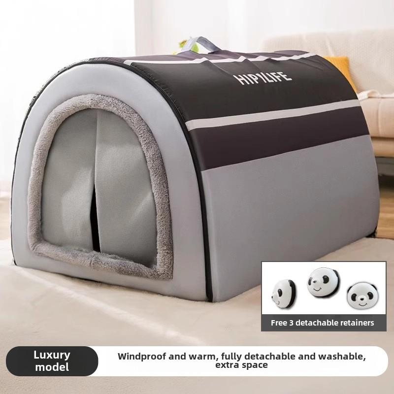 Kennel Medium and Large Dog Oversized House Dog House Dog Bed Removable and Washable Golden Retriever Pet Supplies Universal In All Seasons