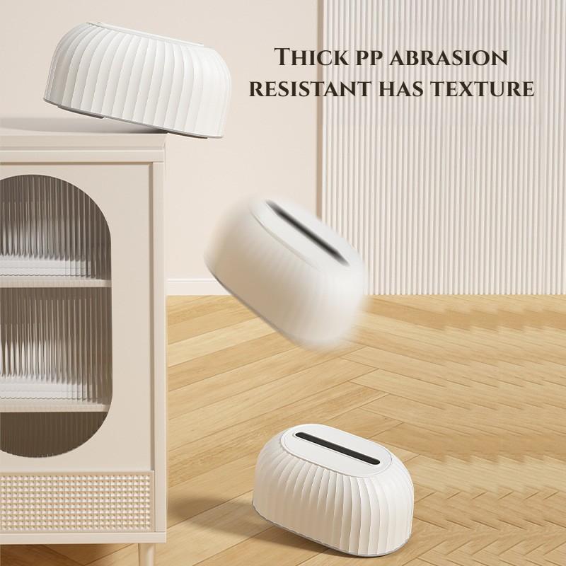 Scatola portatovaglioli creativa con molla Scatola a cassetto semplice in stile scandinavo Scatola portatovaglioli da tavolino per soggiorno Scatola a cassetto da scrivania