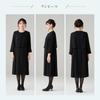 Black Formal Mourning Side Summer Size 100222667 [BLACK GALLERY] [Bee Gallery] Dress, Dress, Pleats, Dress, Washable, 9,