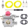 WT-902 Carburetor Carb for Poulan Craftsman Weed Eater 545081882 530069924 BVM210 PPBVM200 BV1650 BV1800 BV1850 BV2000 PPBVM200 Weed Eater BV1650