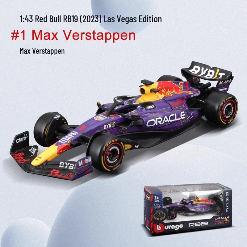 

Bimego 1/43 Модель болида Red Bull RB19 F1, издание Лас-Вегас