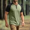Men's Trendy Short Sleeve T-Shirt for Casual Daily Wear