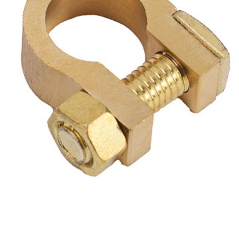 Fast Mount Broad Suitability Automotive Battery Terminal Thickened Solid Copper Build Enables Quick Tool Less Assembly