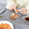 8pcs Plastic Desktop Spit Bone Dish Household Thickened Dinosaur Bear Cat Shaped Tableware Anti-drop Fruit Plate Table