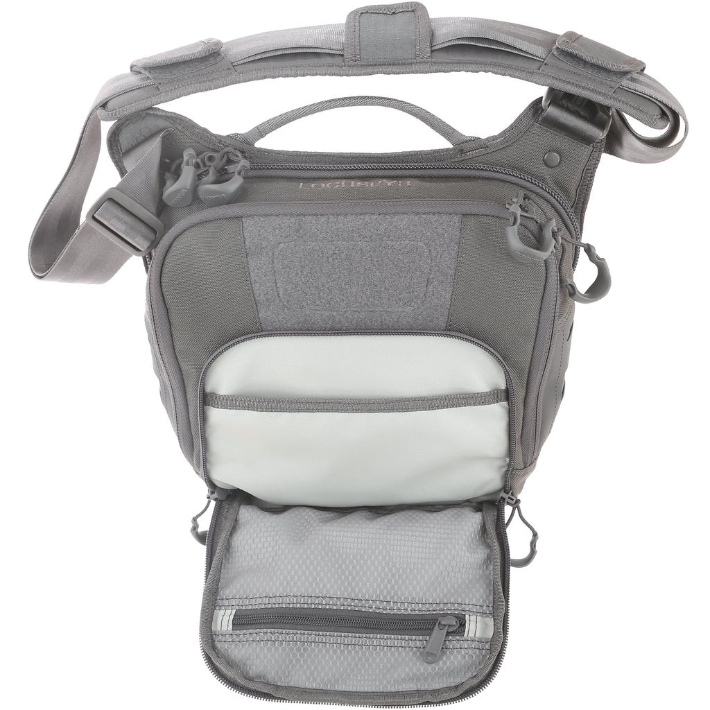 Maxpedition LOCHSPYR Crossbody Shoulder Bag, LCRBLK
