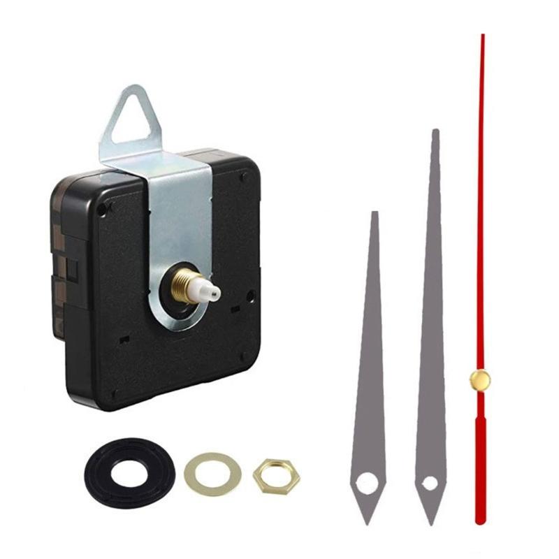 Quiet Move Movement Mechanism Plastic Housing Replacement Parts For DIY Wall Desk Clocks Precise Timing Quiet 4Sets