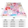 Doctor Nurse Enfermera En Apuros Merch Blanket Soft Warm Flannel Throw Blanket Bedding for Living room Picnic Travel Home Sofa