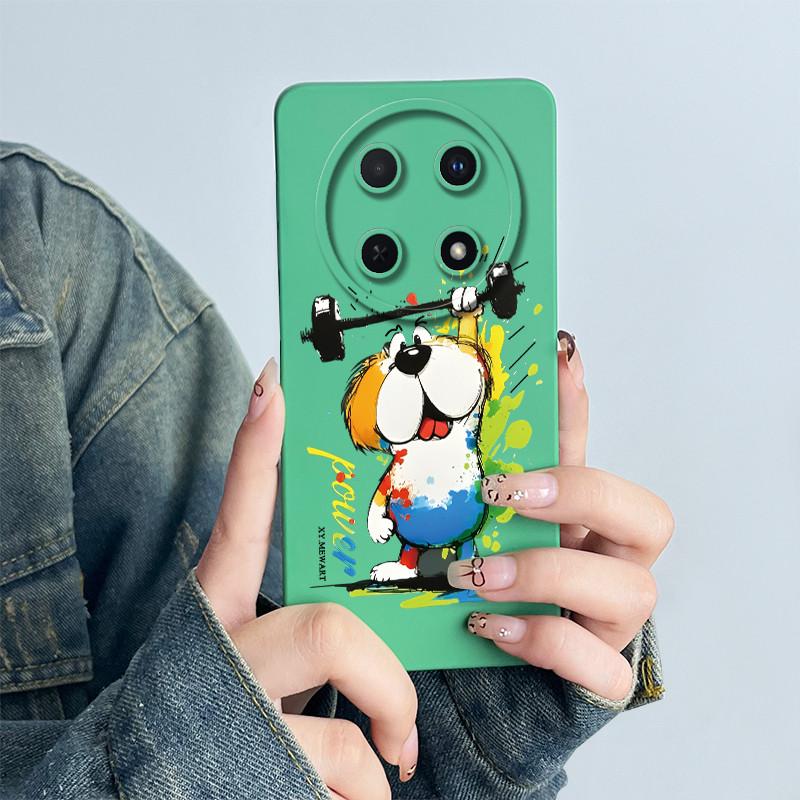 Für Huawei Nova 12i 4G Handyhülle Abdeckung Weiches Silikon Süß Bemalte Schale Cartoon Funda Süß Bedruckte Schutzhülle Coque