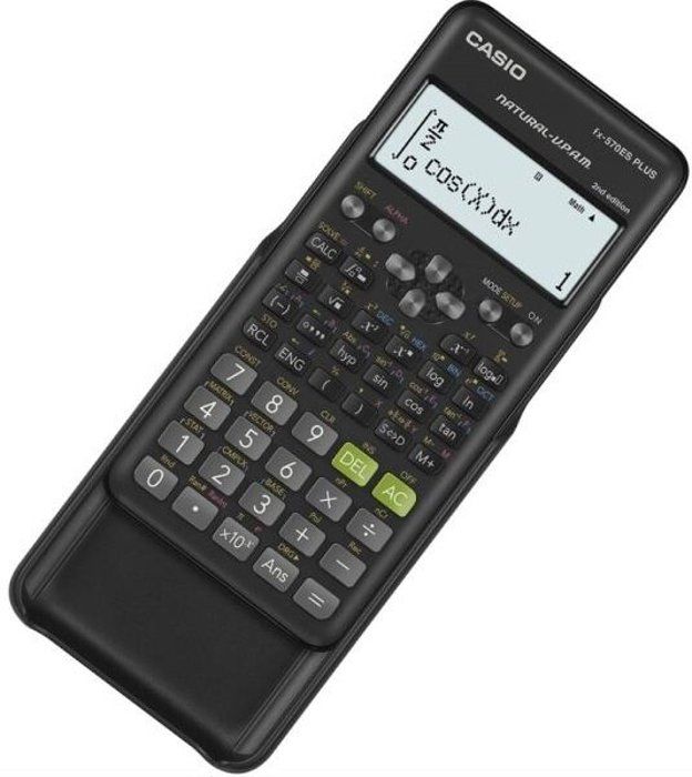 Scientific Calculator - Casio - FX-570ES+ - 2-line Display - 417 Functions - 100 G