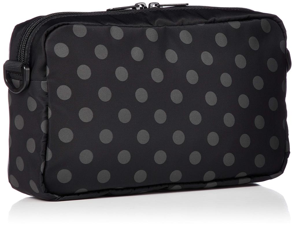 Genuine Shoulder Bag Dot Print Jogger Bag Black [Manhattan Portage] [Official]