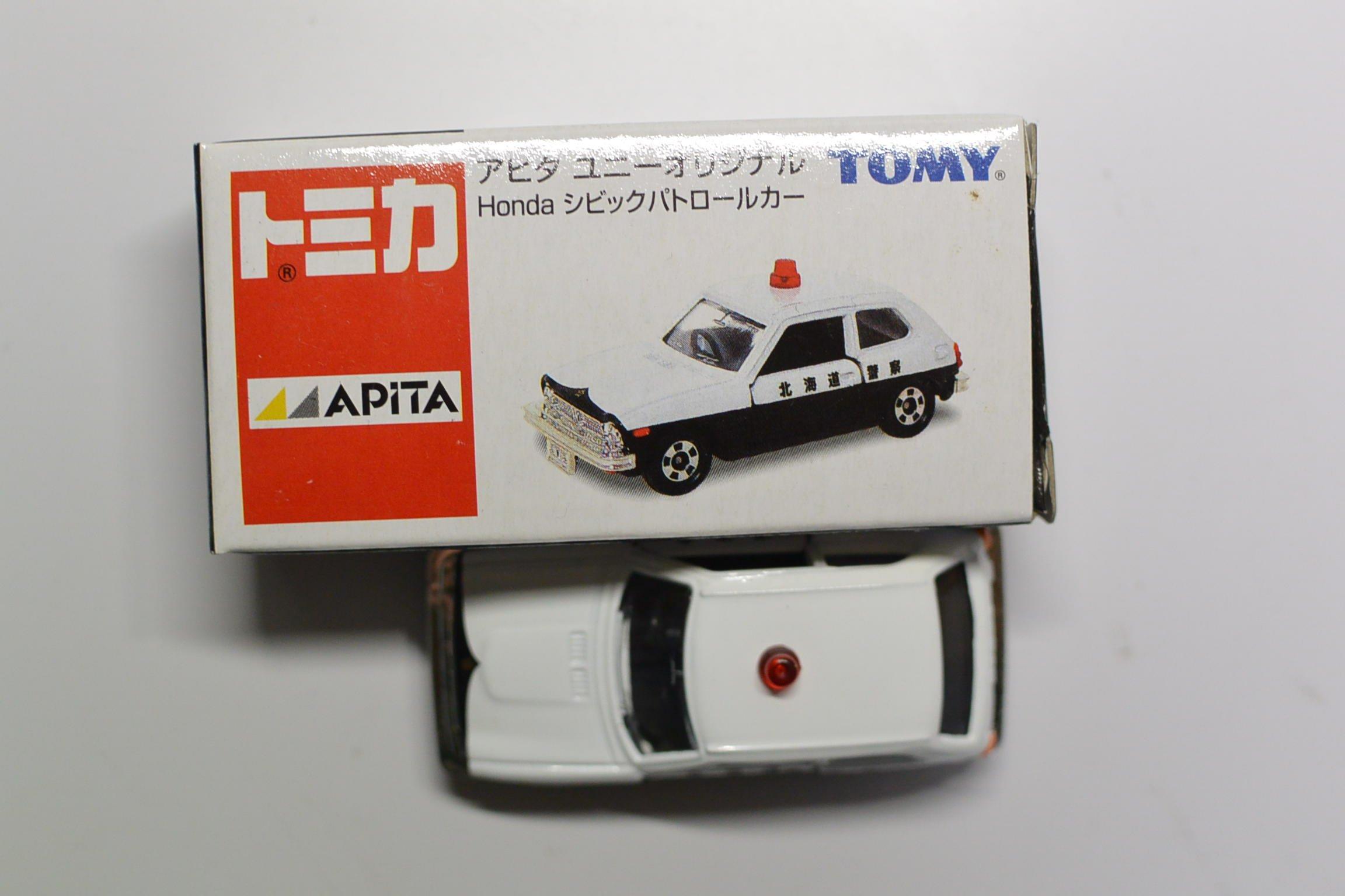 TOMY Tomica Uny Honda Civic Patrol Car Takara Tomy [Apita Original]
