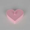 Heart-shaped Corn Starch Tapper Box Leak-Proof Powder Container Anti-Stick Dusting Tool for Polymer Clay