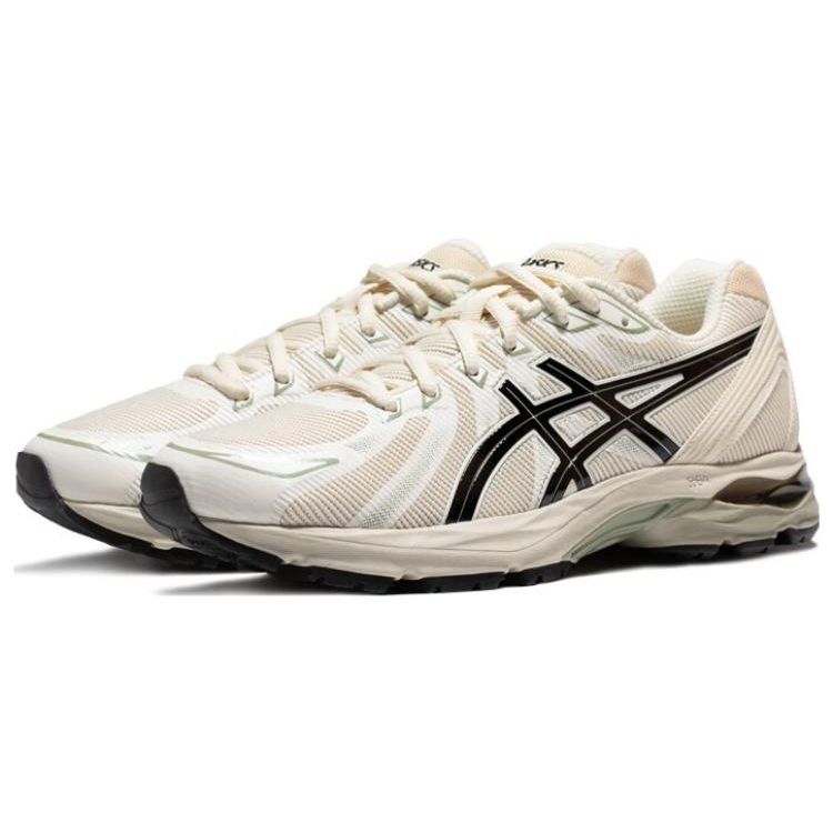 Asics Gel-Flux CN Comfortable Leather Low-Top Casual Running Shoes Men Sneakers Gray Black 1011B825-020