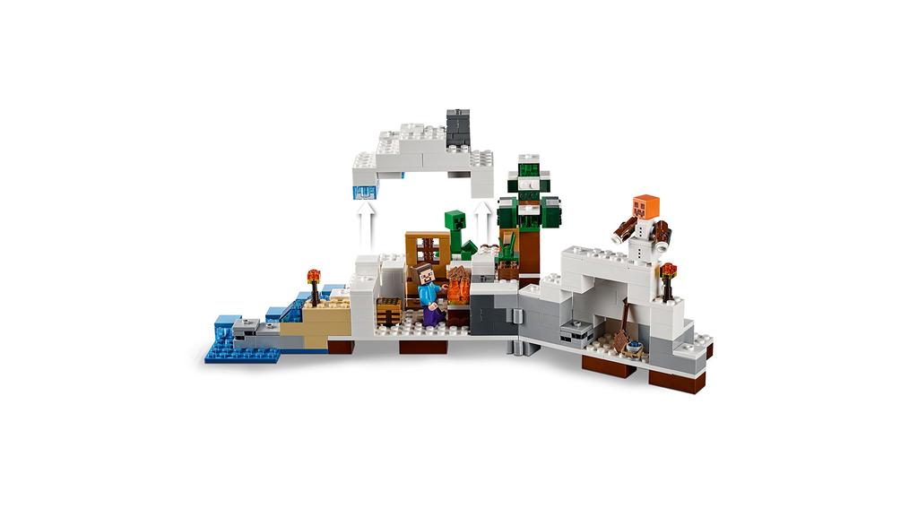 Imported LEGO Minecraft 21120 the Snow Hideout Building Kit [Parallel Import]