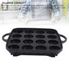 Black Takoyaki Grill Pan Nonstick 16-Hole Cooking Pan Takoyaki Pan  Homemade Japanese Snacks