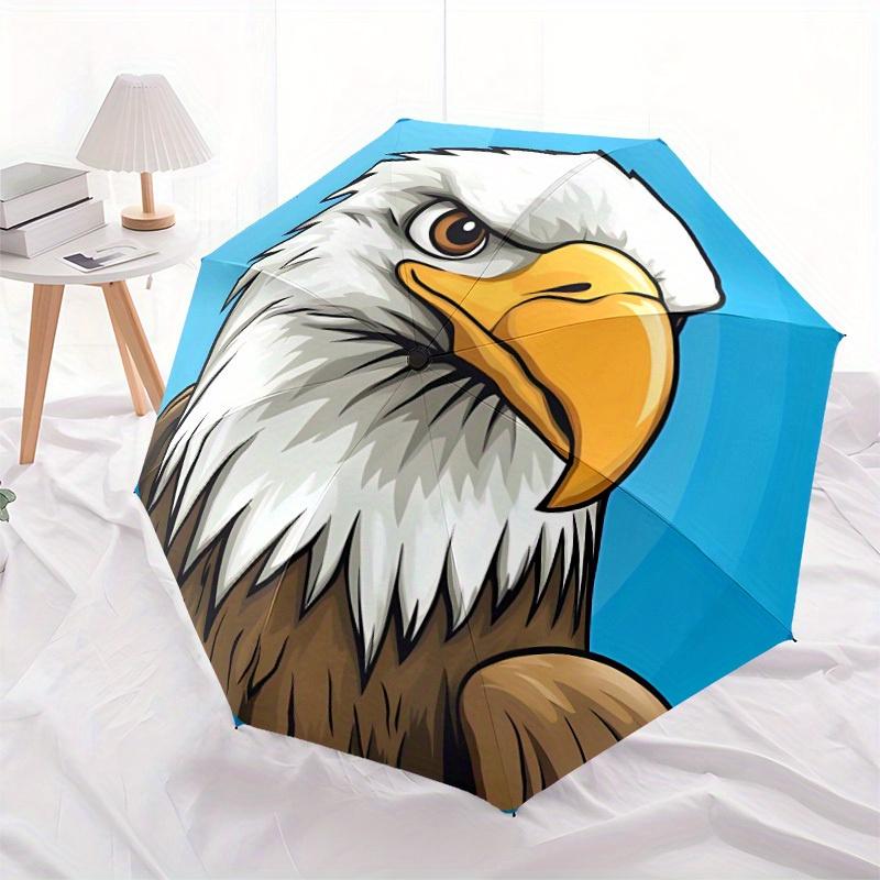 1pc Eagle Head Automatic Open/Close Umbrella, Ideal Fan Gift for Birthday, Christmas, Trendy Fashion yy250828072