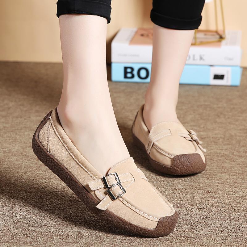 Women's Female Ladies Mother Shoes Sandals Platform Flats Slip On Hollow Summer Cool Moccasins Vulcanized Shoes 41 42