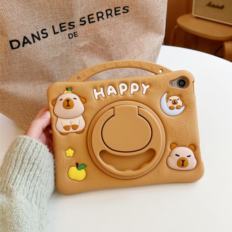 Kids Case for iPad Pro 11 10th pro 10.5 9.7 Air 11 5 4 3 2 1  Kapybara Cover for 10.2 9th 8th 7th 6th 5th 9.7 mini 7 6 5 4 3 2 1