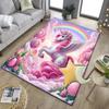 Magical Unicorn Fantasy Office Rug Chair Mat, Entryway Carpet, Suitable for Front Door, Bedroom, Living Room, Desk, Holiday Gift