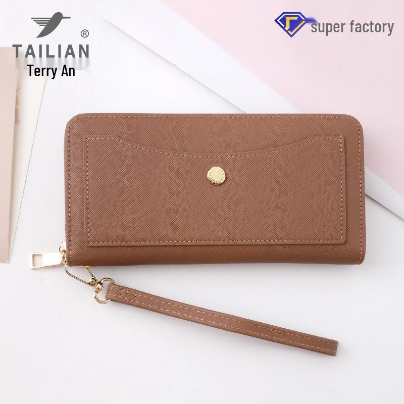 Tailian Damen High-End PU Leder Geldbörse und Kartenhalter