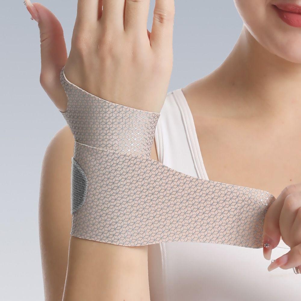 Tutore per Polso Laminato Regolabile Leggero Supporto Fasciatura per Polso Fasciatura Portatile per Polso Donna Uomo