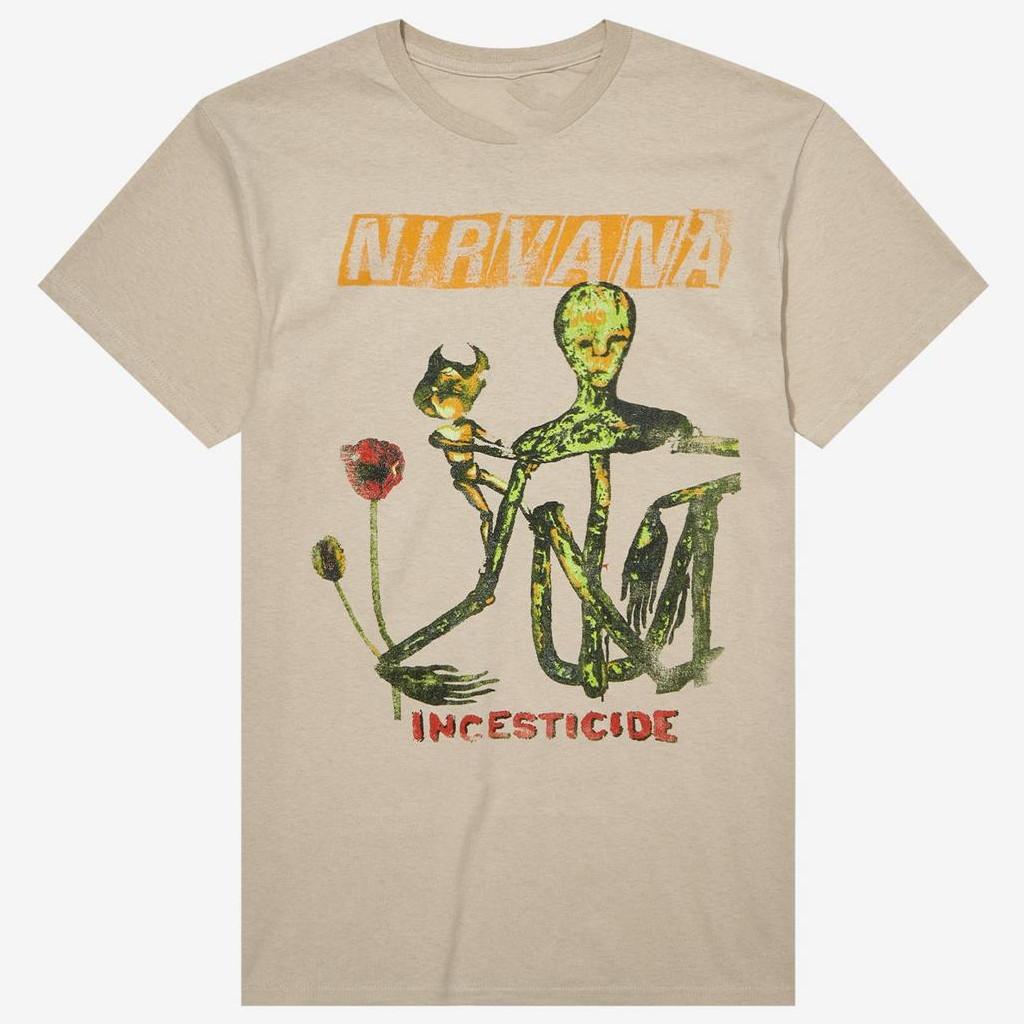 

Nirvana Incesticide T-Shirt Mens Womens Tees Top sand short sleeve All sizes JJ4811 2XL