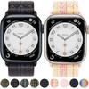 Nylon-Loop-Sportarmband für Apple Watch Band 49 mm 45 mm 44 mm 42 mm Armband für iWatch 9 8 7 6 5 SE Ultra 2 Armband