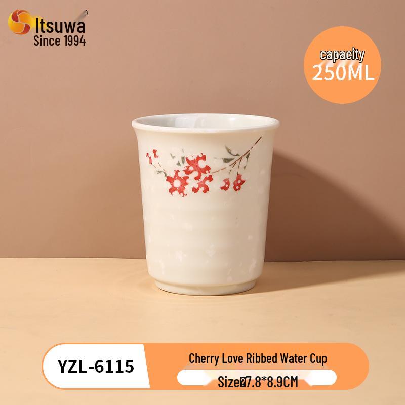Sakura Love Melamine Tableware: Drop-Resistant Cherry Blossom Design for Catering