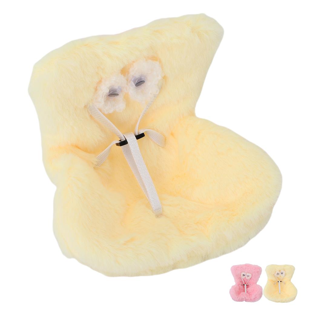 Doll Car Seat for Car Air Vent Cute Functional Soft Furry Safety Car Seat Ornament Decoration Displa