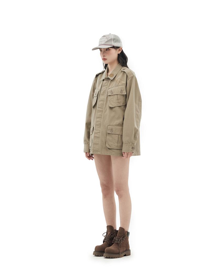 Defgarments Cotton Field Jacket [Beige]