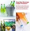 Tappi di Bottiglia, Tappi di Bottiglia di Birra in Silicone Riutilizzabili Tappo per Bottiglia di Soda Cappello Sigillatore Coperchio per Bevande, HomeBrew, Gadget da Cucina, Previene Fuoriuscite, Senza BPA