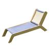 Cat Beach Chair Summer All Seasons Elevated Cat Bed with Sisal Scratcher for Outdoor Indoor Beach Chair