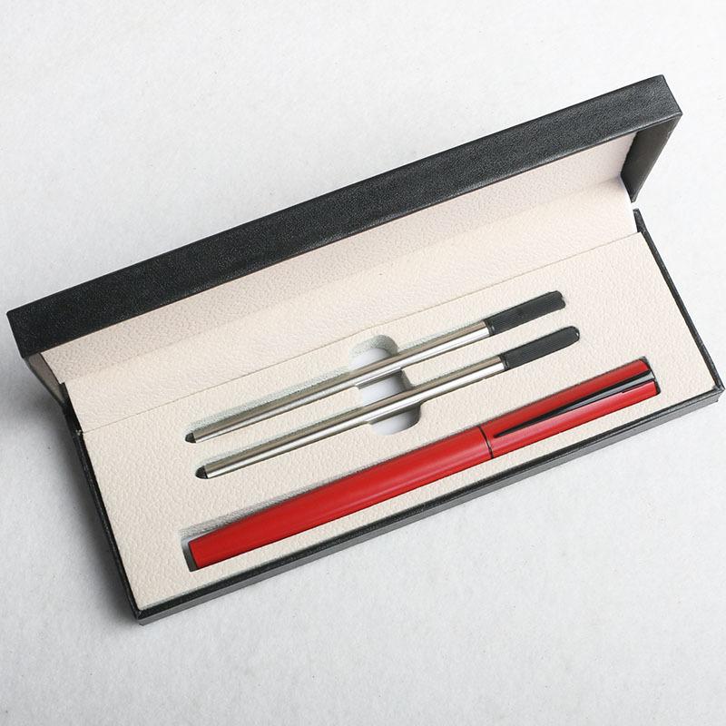 Three-Color Business Gift Gift Box Set, Signature Pen, Black High-End Gift Box, Gift Ballpoint Pen, Pen Box, Orb Pen.