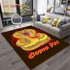3D Cobra Kai Amanda TV Karate HD-Teppich für Zuhause, Wohnzimmer, Schlafzimmer, Sofa, Fußmatte, Dekor, Kinderspielbereich, Teppich, rutschfeste Bodenmatte