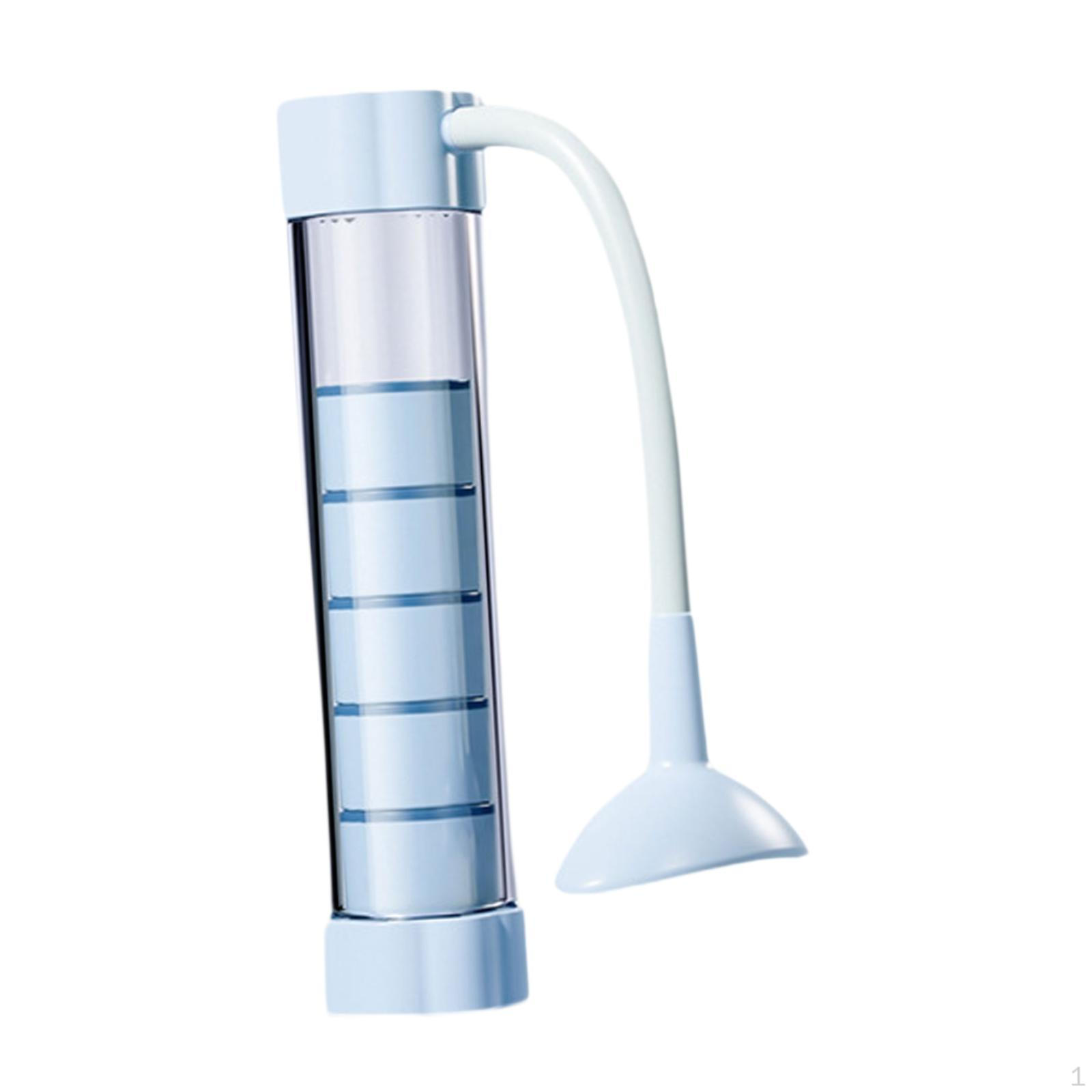 

Тренажер для дыхания Инструмент для тренировки мышц Фитнес-оборудование Дыхательный синий