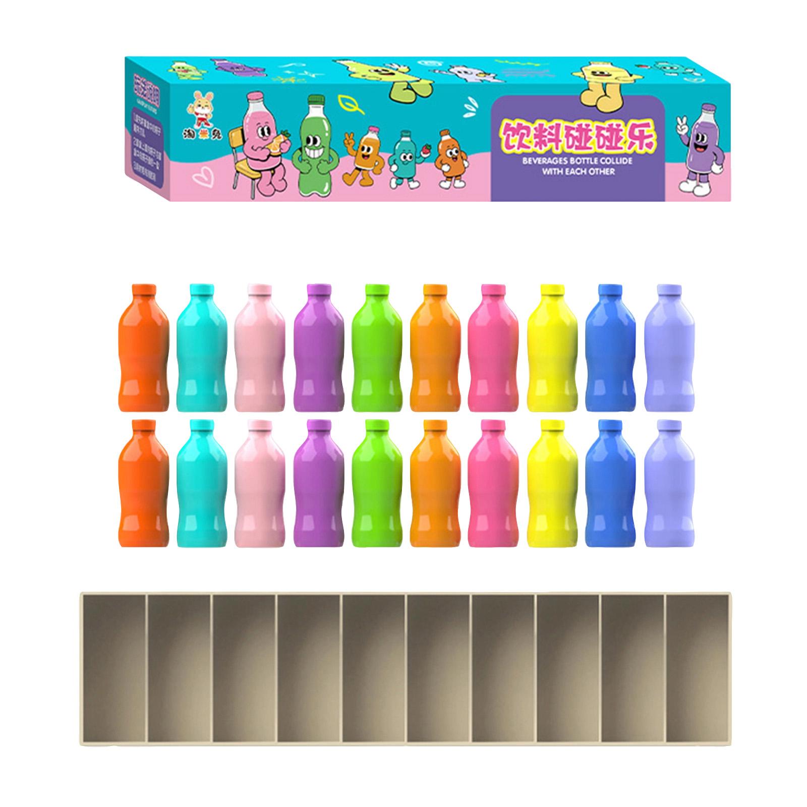 

21pcsfun Bottle Color Guessing Challenge Game Set, Bottle Matching Set, Logical Reasoning Toy one size белый