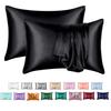 1 PCS Silk-like Pillowcase Pillow Cover For Bed Decor Silky Satin Hair Beauty Pillow Case Comfortable Pillow Case Home Bedding