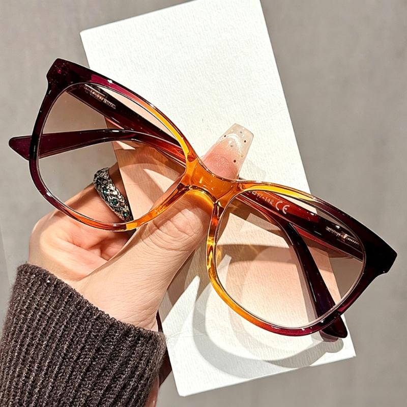 New Fashionable Presbyopia Sunglasses Unisex Large-Frame Spring-Arm High-Definition Reading Glasses Diopter +1.0 To +4.0