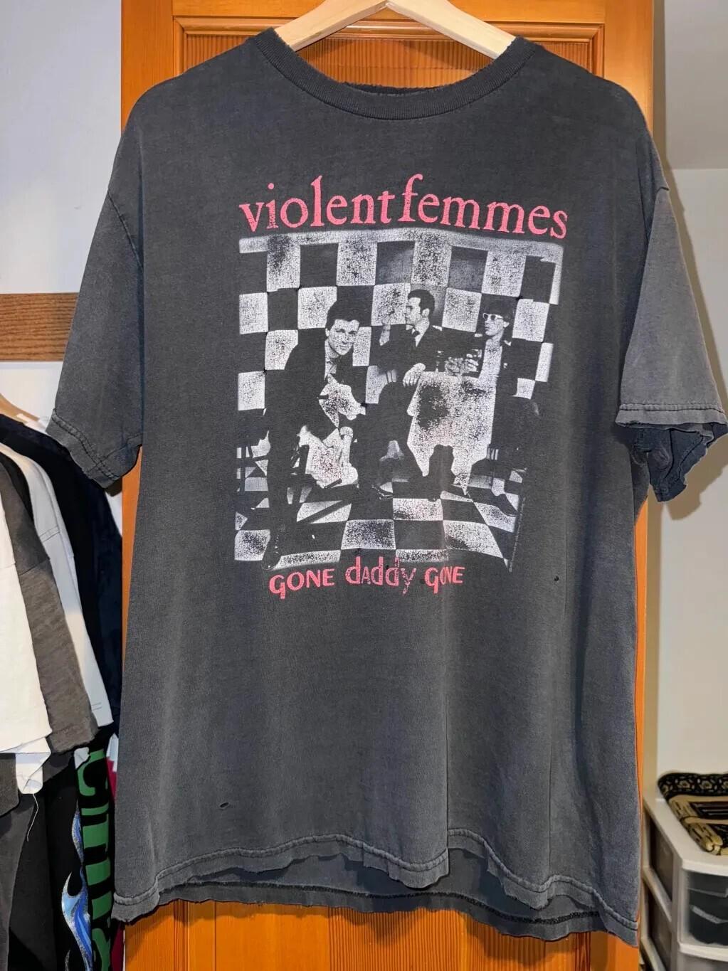 Vintage Violent Femmes Gone Daddy Gone Reprint Unisex Shirt AN50388 XXL