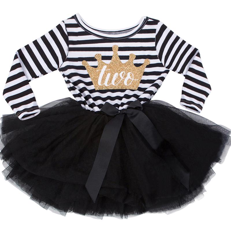 long sleeve first birthday dress