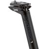 DEDA ZERO 1 BOB Black Gray 31.6/350 Seatpost, (Dark Logo)