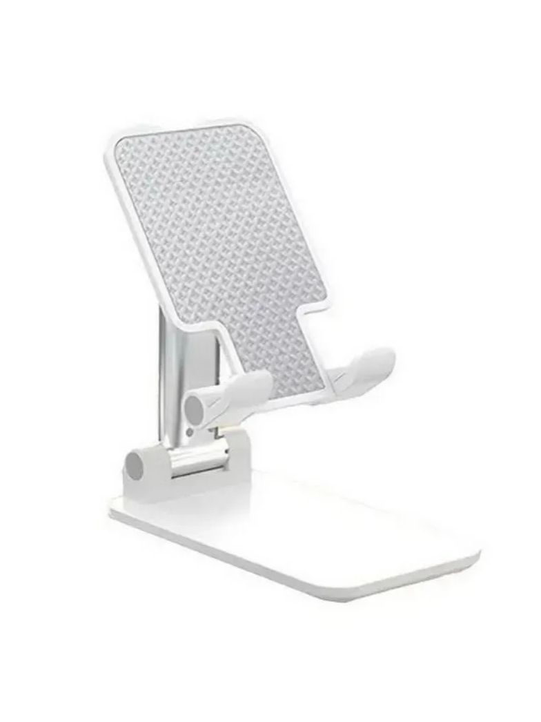 Adjustable Foldable Desktop Phone Stand Multi-Functional Lazy Holder for Mobile Live Broadcasts Tablet Support