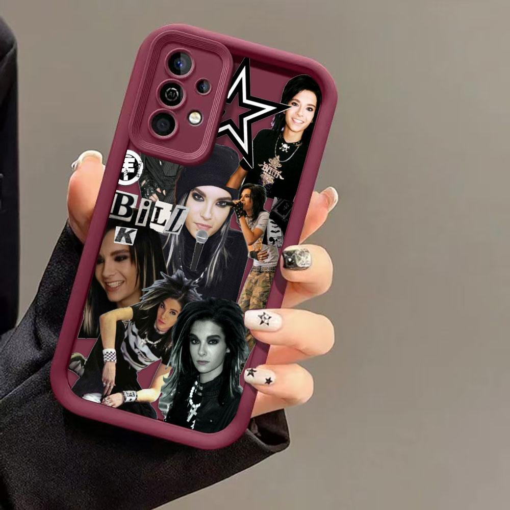 T-Tokio Hotel Tom Bill K-Kaulitz Phone Case For Samsung A07 A70 A03 A03S A04E A05 A05S A06 A11 A12 M31 M34 M51 M54 NOTE 20 Case