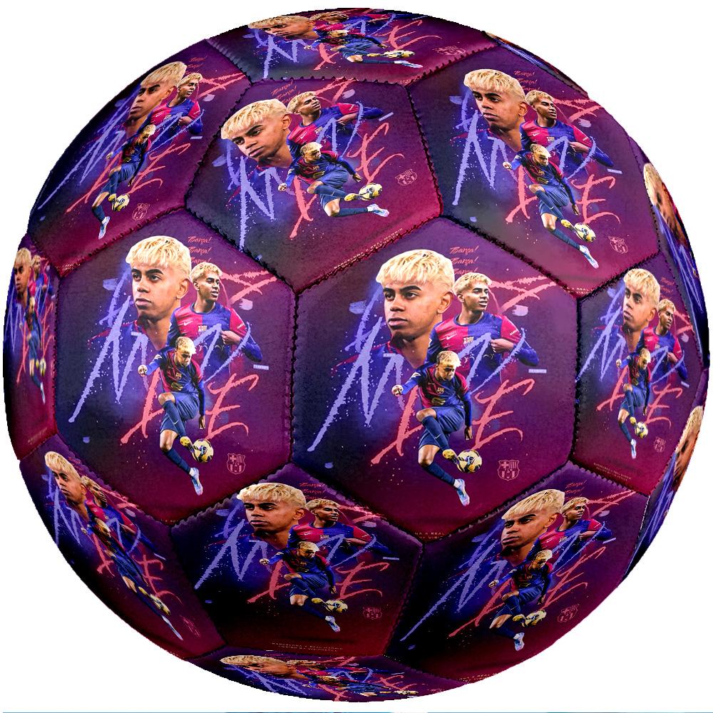 Lamine Yamal Theme soccer ball Size 5 Soccer Ball Soft Touch Professional Training Football for Outdoor Sports